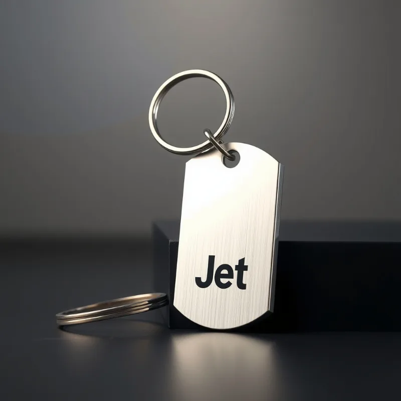 พวงกุญแจ Jet tag keychain