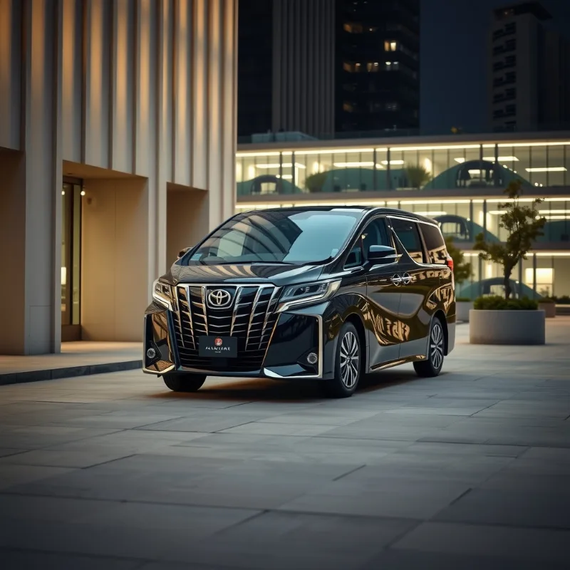 New Toyota Alphard 40 Z 7 Seats Model Year 2024 - 2025